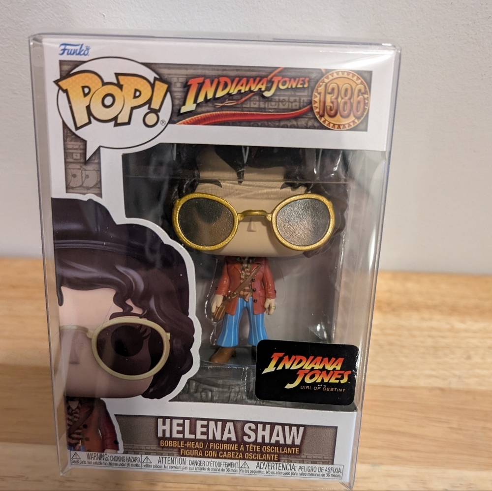 Funko Pop! Indiana Jones Helena Shaw Figure Brand New Come In Soft Pop